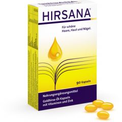 Hirsana金小米油护发胶囊HIRSANA Goldhirse-Öl-Kapseln 90Stk