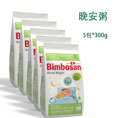 Bimbosan晚安粥5包Good Night Btl 300 g