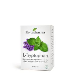 Phytopharma L-色氨酸胶囊 L-Tryptophan Kaps 60stk