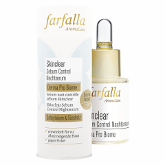 Farfalla修复粉刺净化面油Skinclear Sebum Control Nachtserum 1个